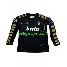 Billige Fotballdrakter Real Madrid Cristiano Ronaldo 7 Bortedraktsett 2011-2012 Langermet